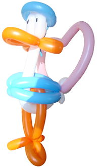 Aku Ankka sydämmellä / Kalle Anka med hjärtta / Donald Duck with heart