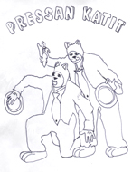 F�rgl�gg Presidentens Katter!